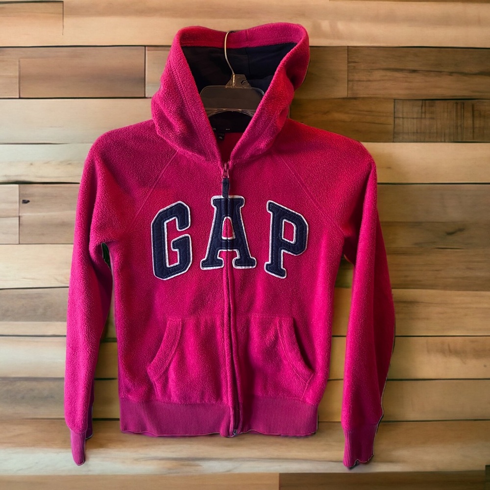 Girls Size XL (12) Zip Up Gap Jacket.  Color:Pink.